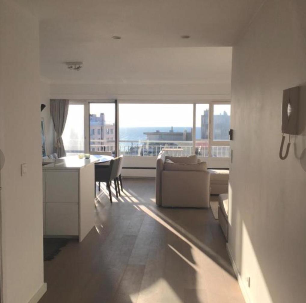 Sea And City View With Double Terrace Flat C Oostende Eksteriør billede